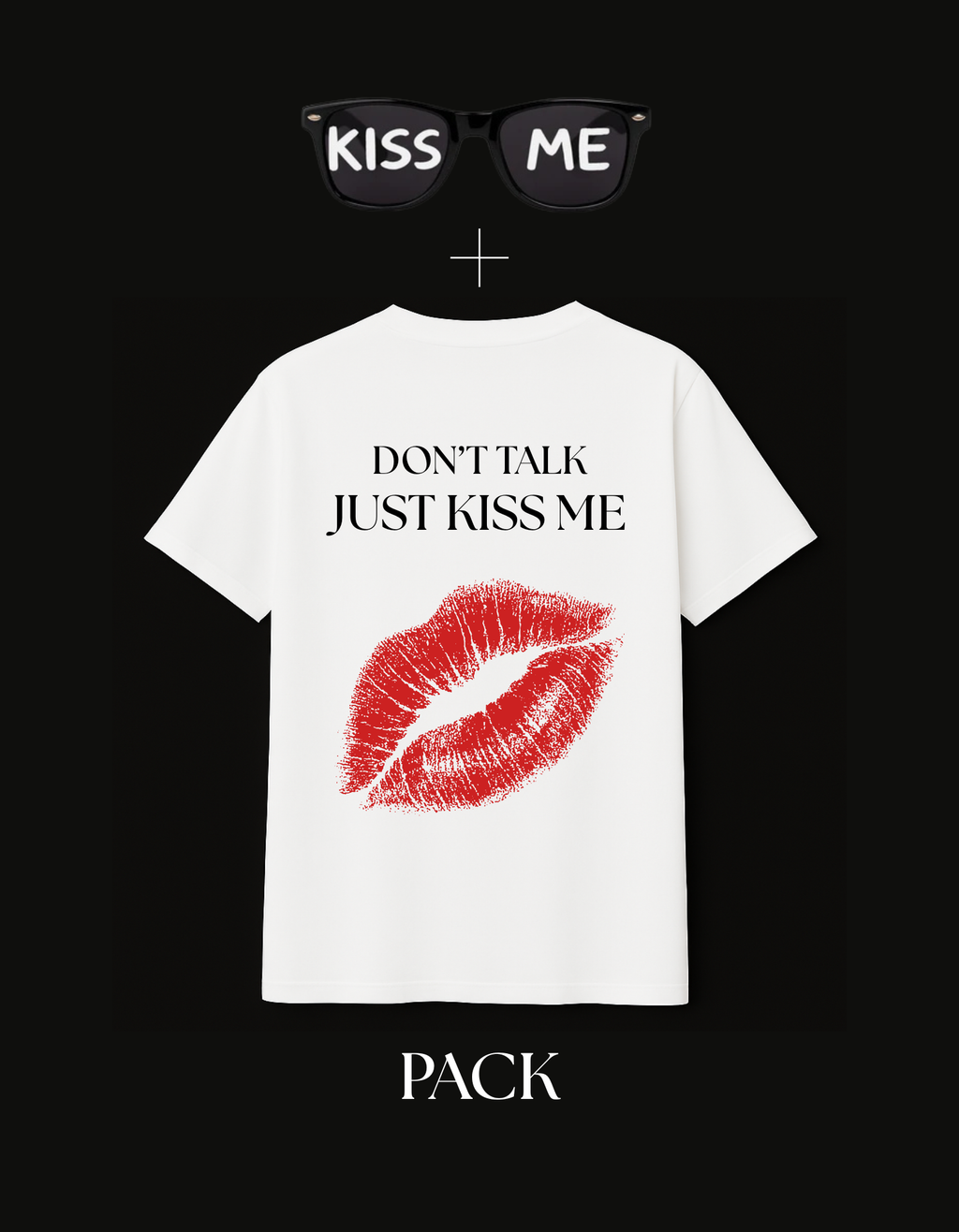 Pack Kiss Me - White